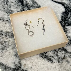 Harry Potter ⚡️ Silver Plated dangle earrings